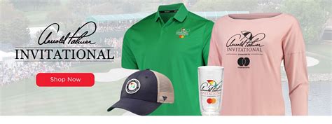 arnold palmer golf clothes|arnold palmer invitational shop.